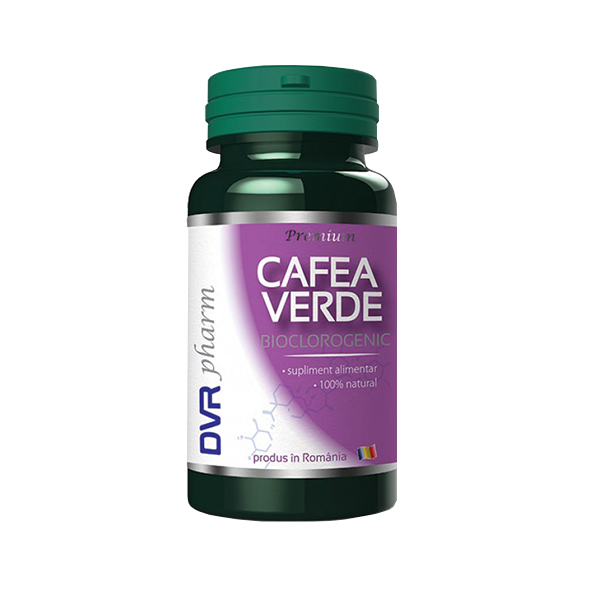 Cafea verde DVR Pharm - 60 cps